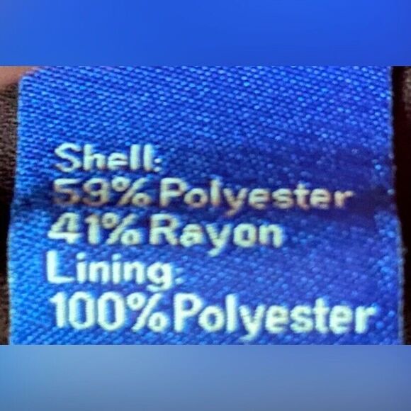 Apt. 9 Top Women’s XS Brown Asymmetrical Sparkly Lined Party - Picture 6 of 6